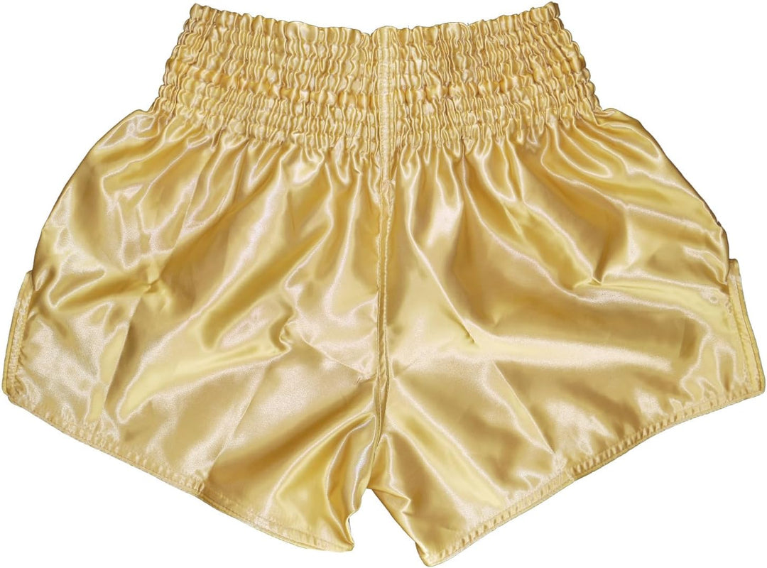 Dynamix Athletics Muay Thai Shorts Origin - Traditionelle Klassische Thaibox Hose für Herren mit bre