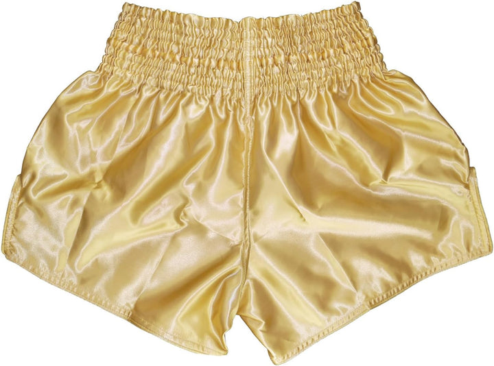 Dynamix Athletics Muay Thai Shorts Origin - Traditionelle Klassische Thaibox Hose für Herren mit bre