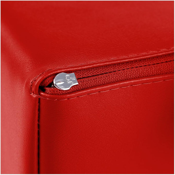 Sport-Tec Stufen-Lagerungskissen Stufenlagerungswürfel Lagerungswürfel 50x25x10 cm Rot, Rot
