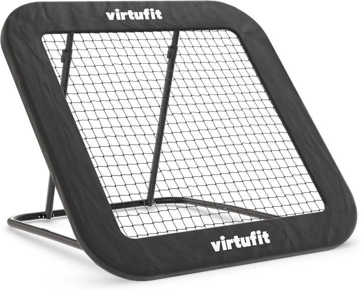 Virtufit Verstellbarer Fussball-Rebounder Pro - Kickback - Tchouck - 84 x 84 cm / 100 x 100 cm / 124