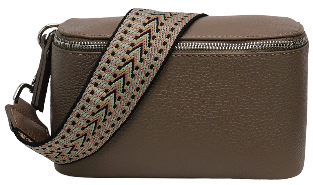 SH Leder echt Leder Damen stylisch Hüfttasche Brusttasche für Alltag Reise Festival Bauchtasche eleg