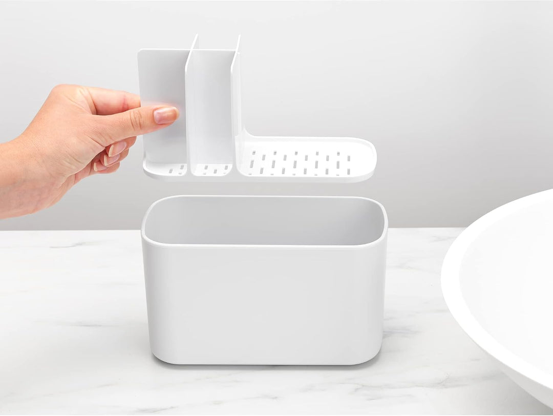 Brabantia Renew Collection Badezimmer-Caddy, Kunststoff, Weiss, Einheitsgrösse White, White
