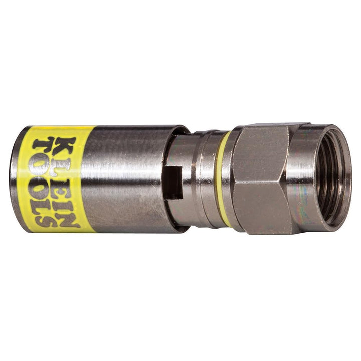 Klein Tools Universal Kompressions-Stecker, VDV812-612 RG6/6Q, Universal, 50 Stück, RG6/6Q, Universa