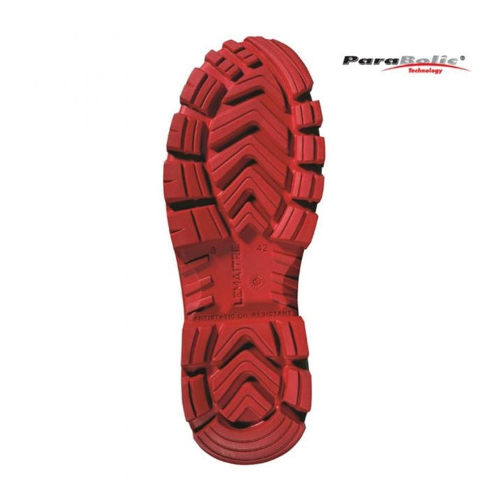 Lemaitre VARADERO S3 Sicherheitsschuh Rote Aussensohle - 40 41 EU Rot, 41 EU Rot