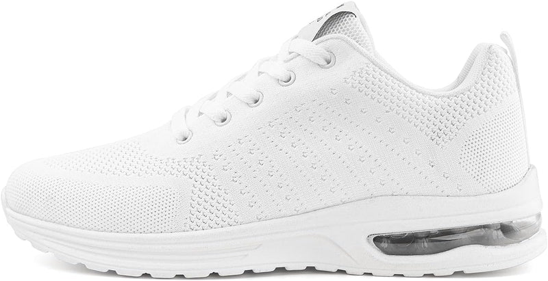 Hitmars Laufschuhe Herren Damen Turnschuhe Sportschuhe Air Luftpolster Sneaker Leicht Atmungsaktiv S