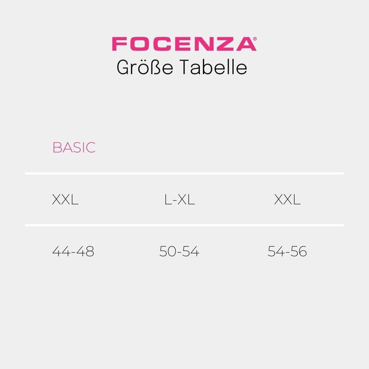 FOCENZA T-Shirt für Herren mit V-Ausschnitt, Unterwäsche aus weicher elastischer und bequemer Mikrof