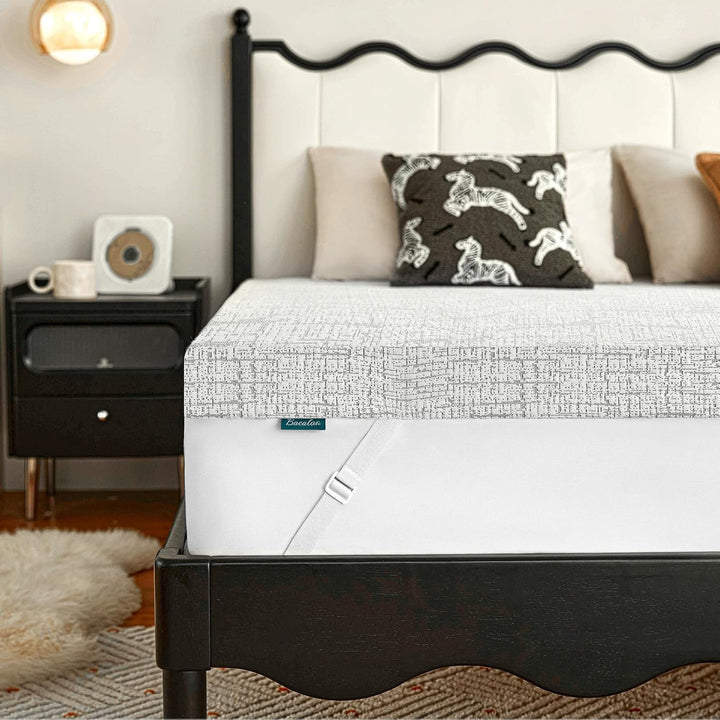 Matratzen Topper 160x200cm H2 H3, 7CM Matratzentopper 160x200 Gelschaum, Gel Mattress Topper 160x200