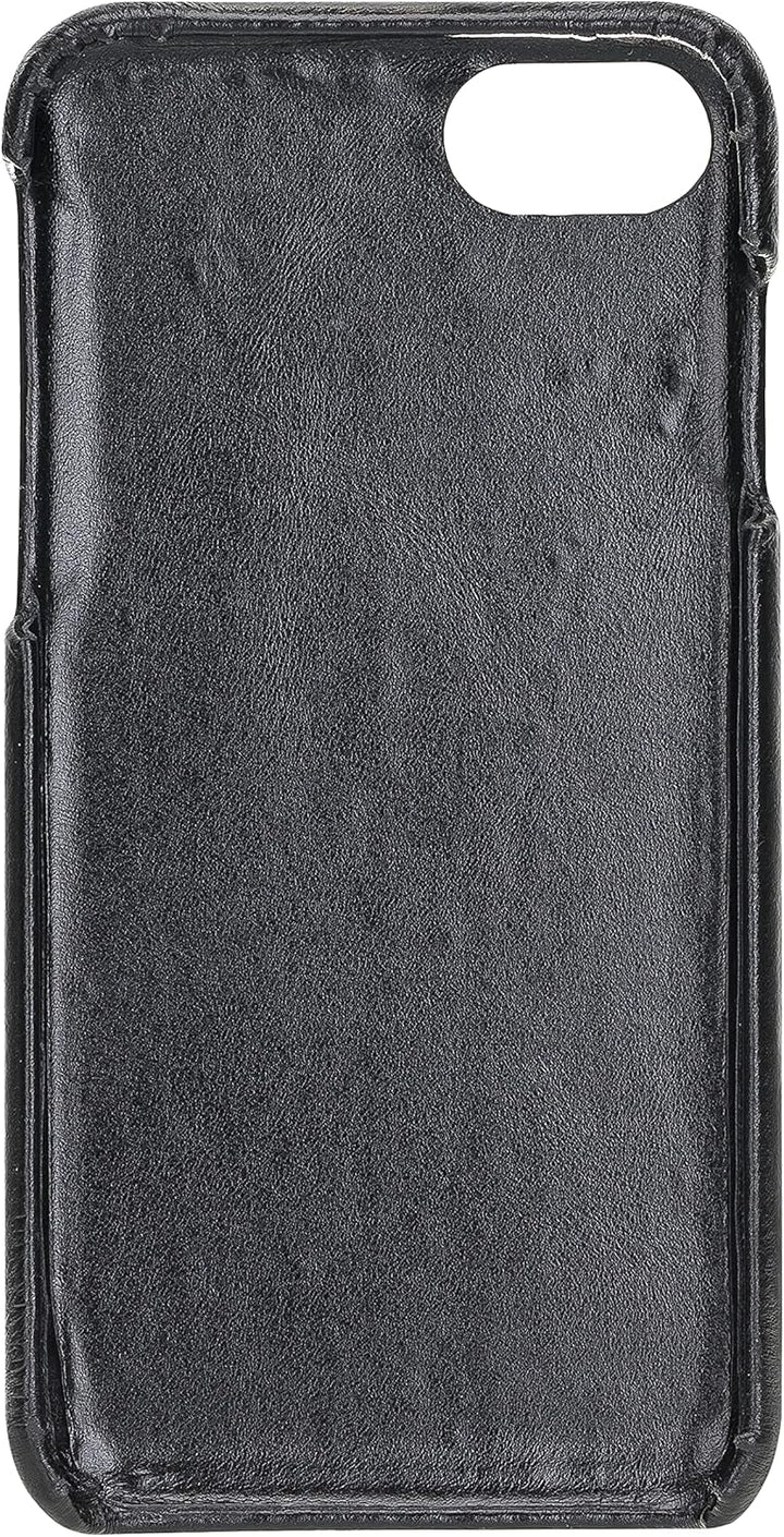 Solo Pelle iPhone SE 2020 - SE 2022 SE 3 abnehmbare Lederhülle (2in1) inkl. Kartenfächer für das ori
