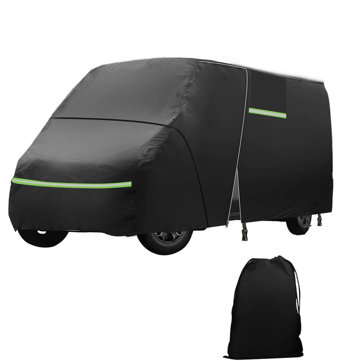 Vollgarage für FIAT Ducato 2006–2024, wasserdichte Wohnmobil-Abdeckung mit seitlichem Tür-Reissversc