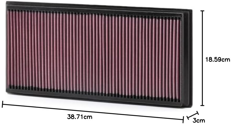K&N 33-2857 6689, Schwarz/Rot