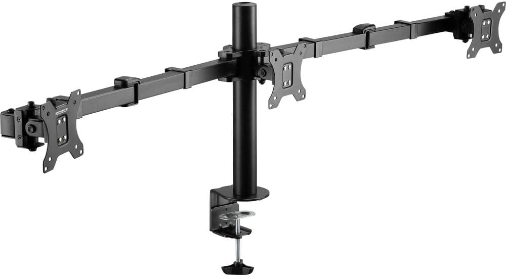 SpeaKa Professional Monitorhalterung SP-MM-230 3 Display(s) 43,2 cm (17) - 68,6 cm (27) Schwarz Höhe