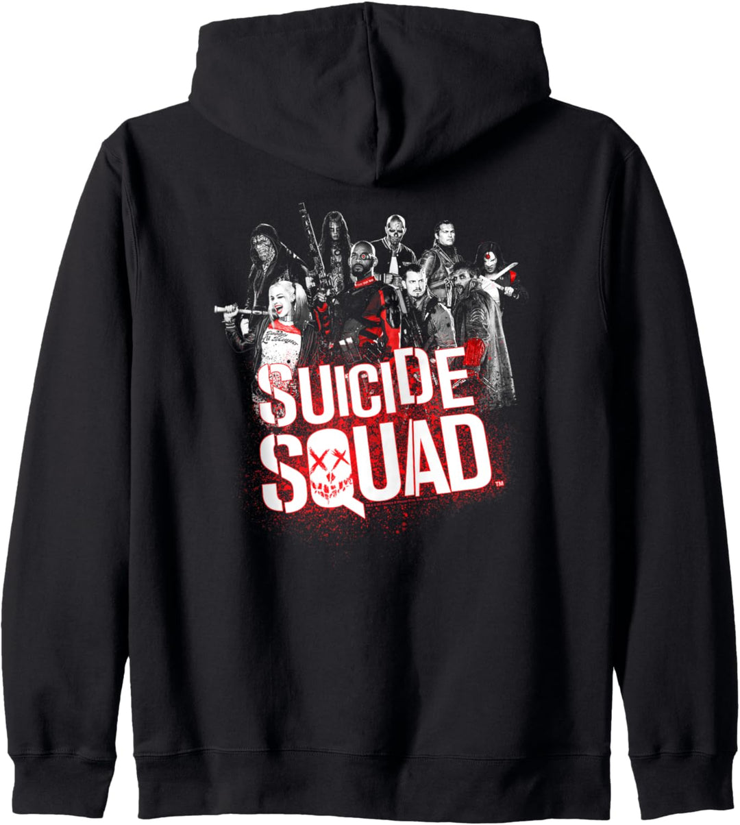 Suicide Squad Squad Splatter Black Kapuzenjacke