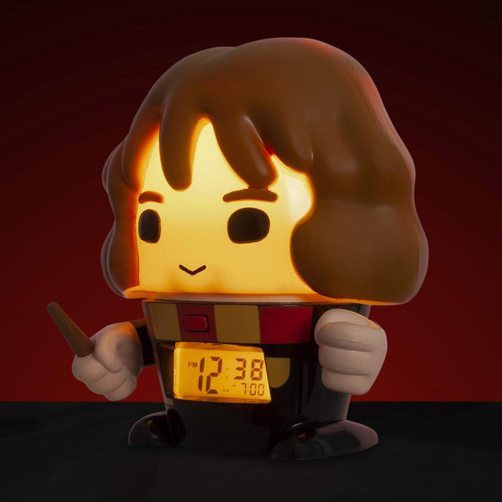 BulbBotz Harry Potter 2021913 Hermione Granger Kinder-Wecker mit Nachtlicht und typischem Geräusch |