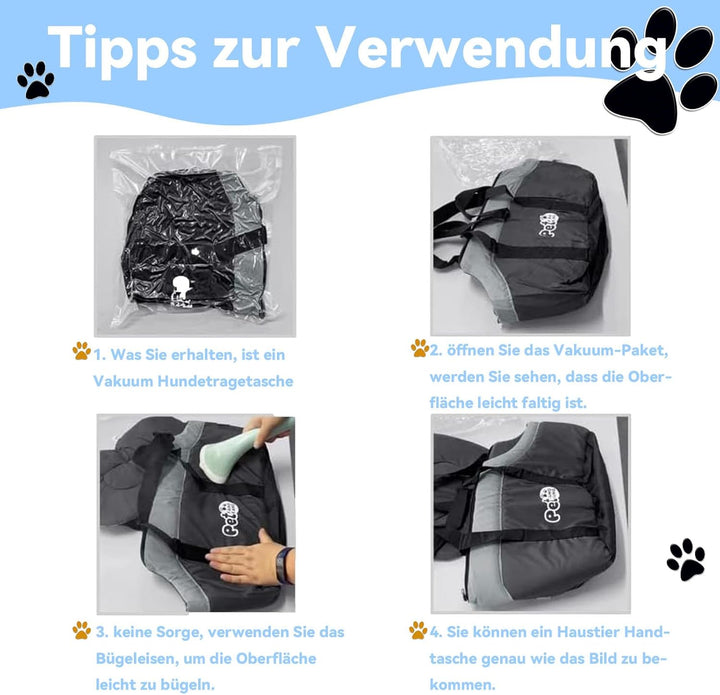 Winter Tragetücher Hund Katze Tragetasche Verstellbar Tragbar Hundetragetasche Verbreitert Verdickt