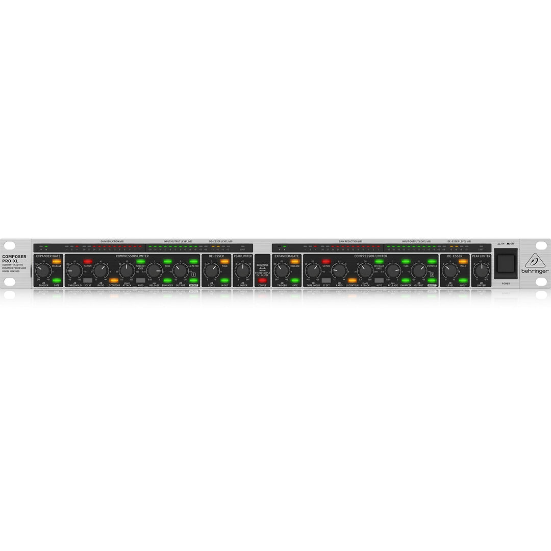 Behringer COMPOSER PRO-XL MDX2600 V2 2-Kanal-Expander/Gate/Kompressor/Peak-Limiter der Referenzklass