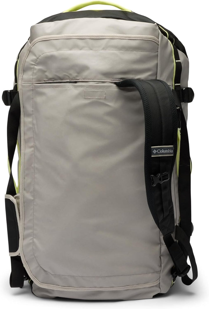 Columbia Unisex Landroamer 60L Duffle Bag Einheitsgrösse Flint Grey/Black/Citron Haze, Einheitsgröss