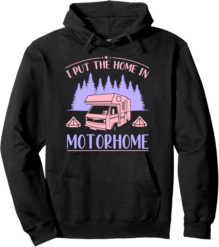 Wohnwagen Motohome Camping - Caravan Camper Wohnmobil Pullover Hoodie