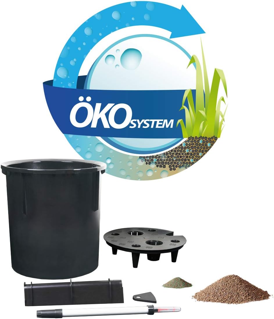 Pflanzwerk® ÖKOSYSTEM Pflanzkübel Pipe - Blumentöpfe Übertöpfe mit BEWÄSSERUNGSSYSTEM - 78cm/Ø40cm G