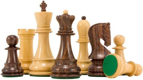 The Regency Chess Company Die Antipodean Serie 10.2cm Rosenholz Staunton schachfiguren