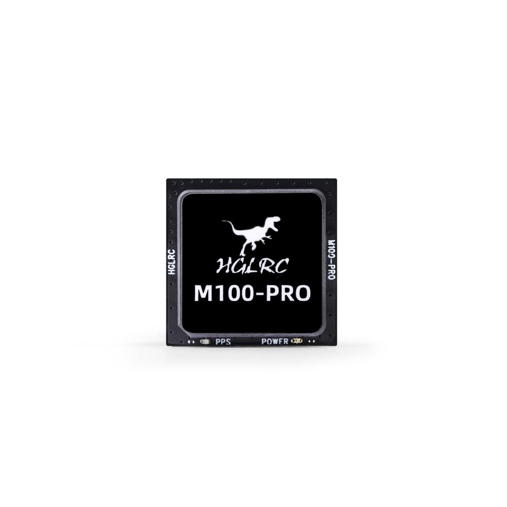 HGLRC M100 Pro GPS-Modul - Hochpräzises GPS mit GLONASS/Beidou-Unterstützung, Ultraleicht und Kompak