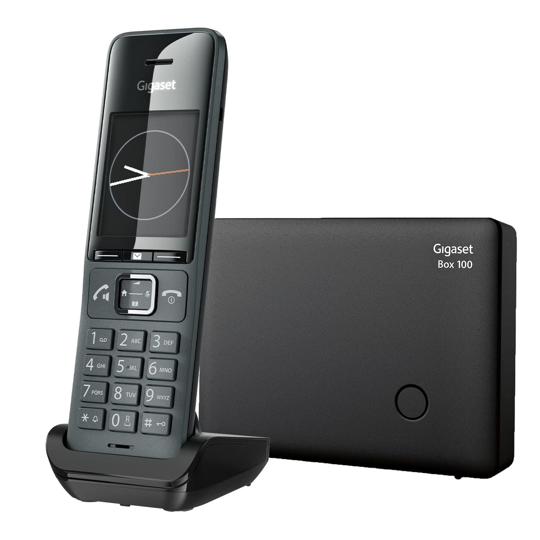 Gigaset Comfort 520HX &amp; Box100 – Elegantes Schnurloses DECT-Telefon - top Audioqualität - Freisprech