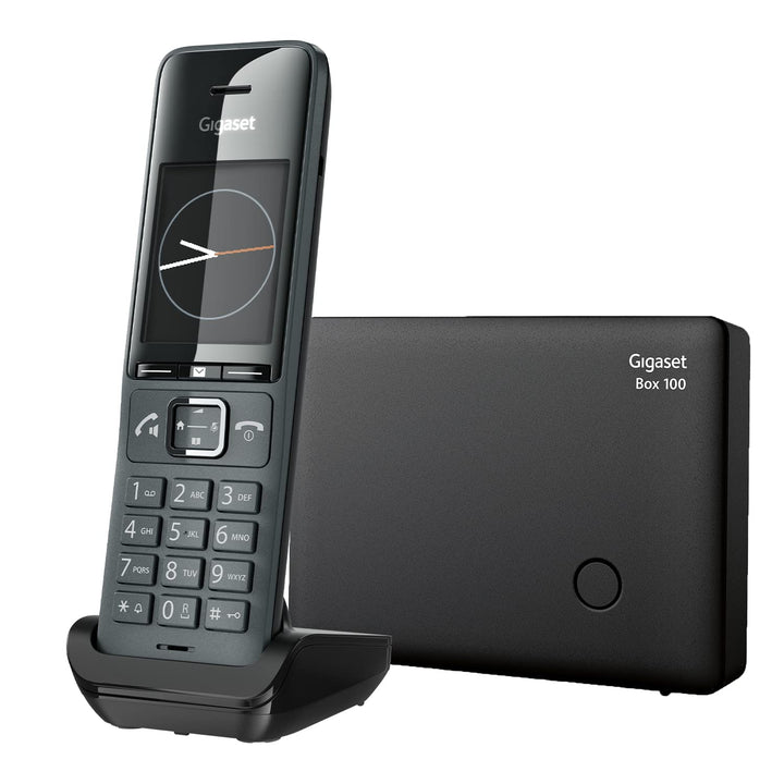 Gigaset Comfort 520HX &amp; Box100 – Elegantes Schnurloses DECT-Telefon - top Audioqualität - Freisprech