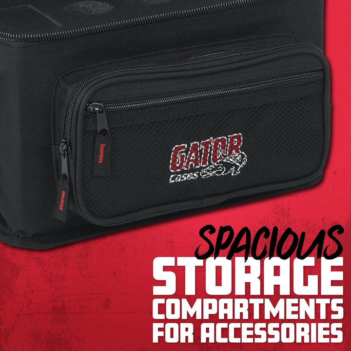 GATOR-Gehäuse Verstärktes Nylon für vier Mikrofone 4 Pickups Verstärktes Nylon, 4 Pickups Verstärkte