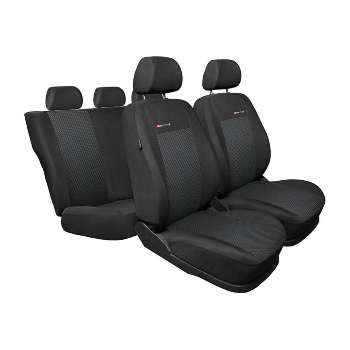 Mossa - Massgeschneiderte Sitzbezüge Auto kompatibel mit Volkswagen Caddy III Cargo (2004-2015) für