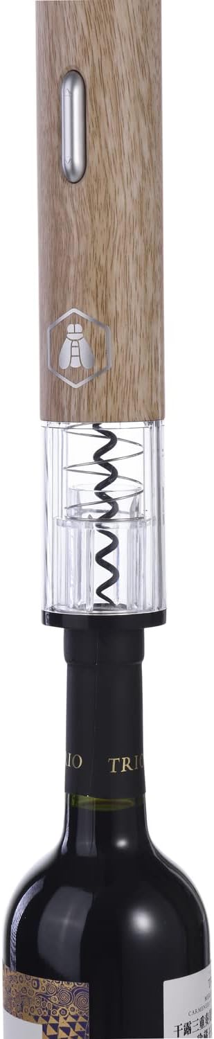 LAGUIOLE - Laguiole Electric Corkscrew, Electric Bottle Opener, Automatic, Wood and Silver