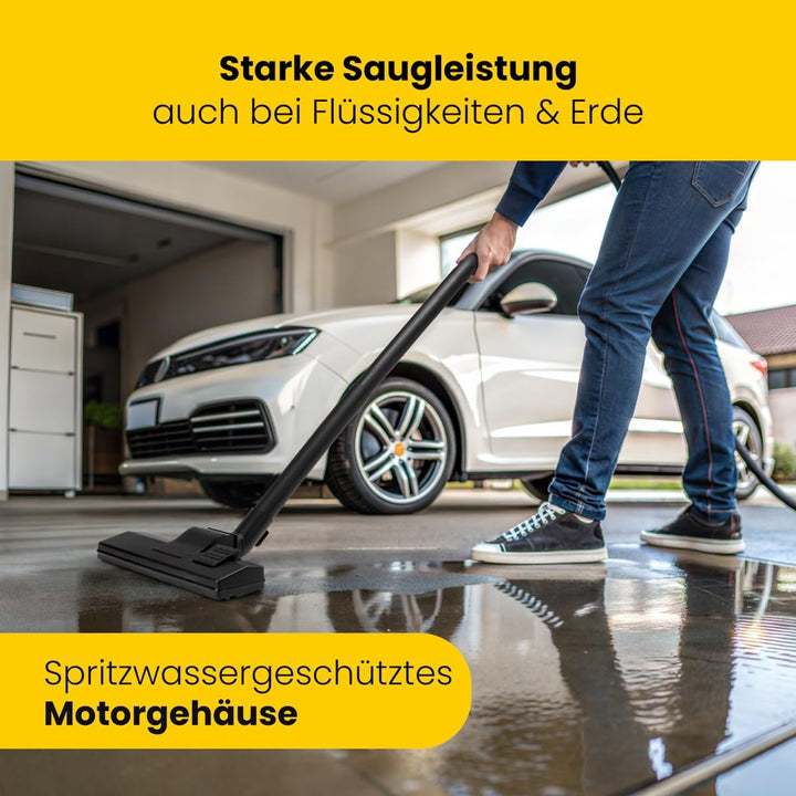 Bomann Nass Trockensauger 3in1,Nasssauger u. Gebläsefunktion,20L Tank,extra langes Kabel(5m) inkl. a