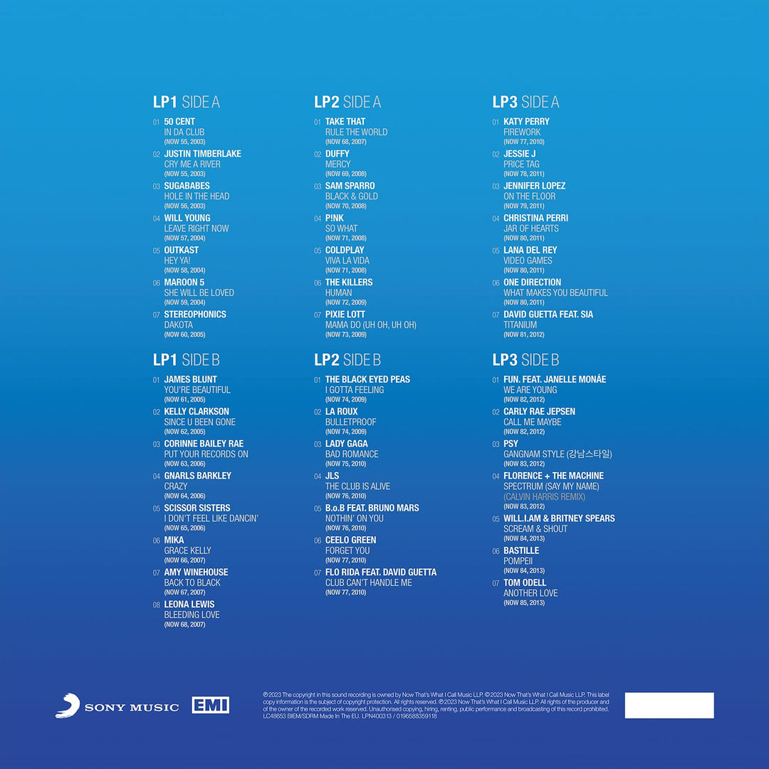 Now That's What I Call 40 Years: Volume 3 - 2003-2013 / Various, Vinyl