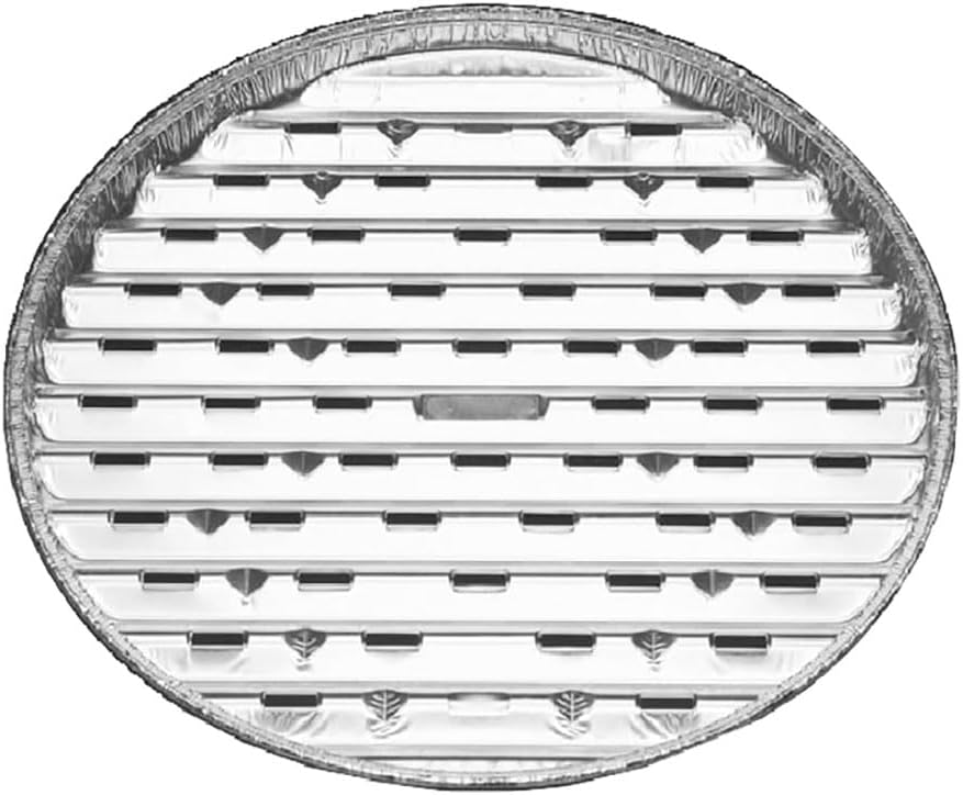 SWS 60 Grillpfannen rund Ø 34 cm Perfekt für Steaks, Gemüse und Meeresfrüchte
