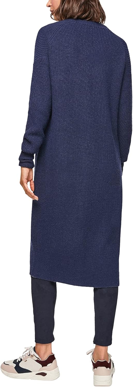 s.Oliver Damen Strickjacke 34 Navy, 34 Navy