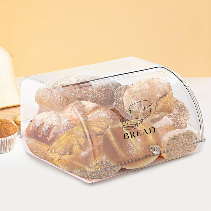 Brotkästen Mit Deckel Brotbox Brot Brottopf Zum Aufbewahren Toastbrot Durchsichtig Aufbewahrungsbox