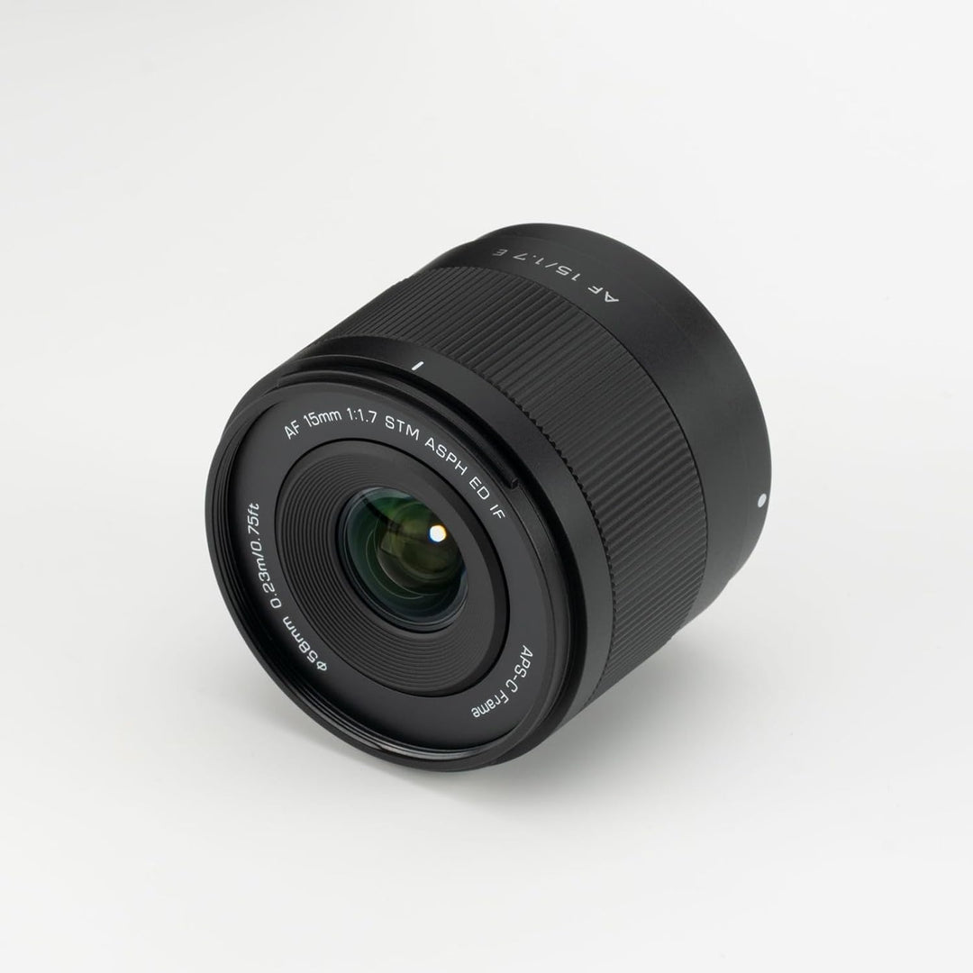 VILTROX 15mm F1.7 E-Mount-Objektiv für Sony, APS-C Ultraweitwinkel-Autofokus-Objektiv für Sony E-Mou