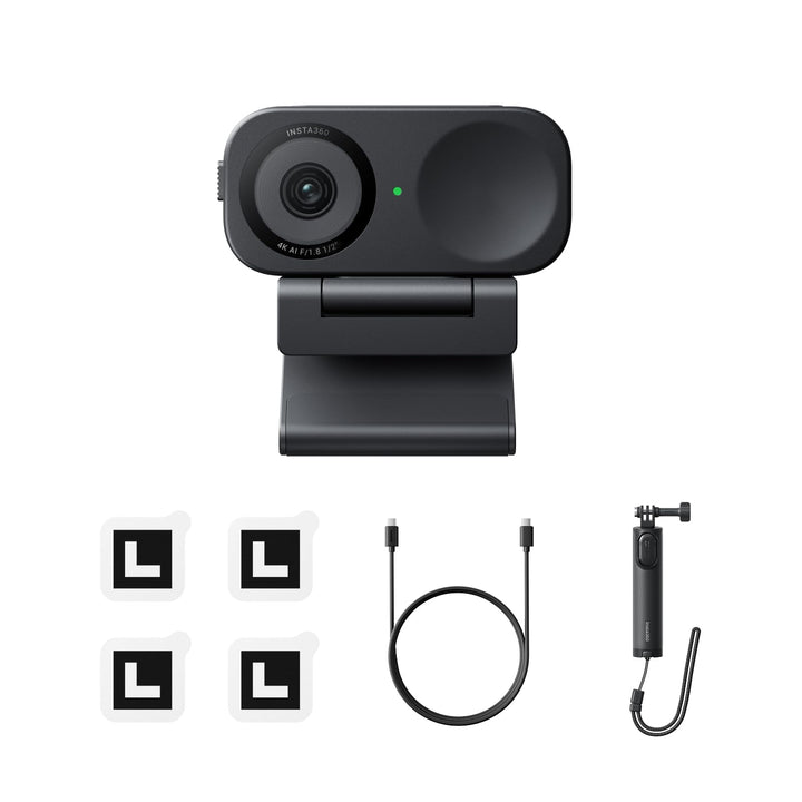Insta360 Links2C Stativ-Paket 2.0 Graphitschwarz Stativ-Bundle 2.0, Graphitschwarz Stativ-Bundle 2.0