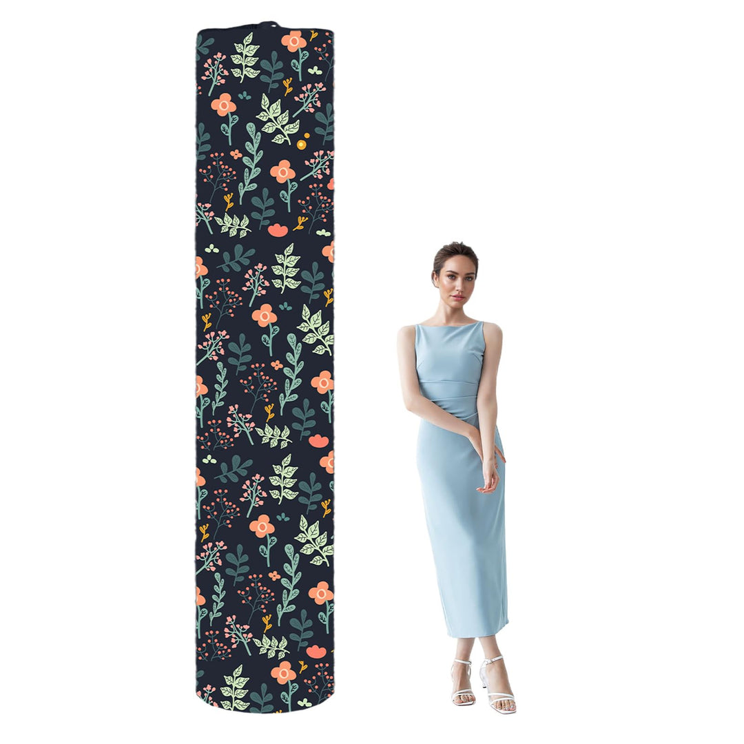 92 x 20 Zoll Blumen Polyester Jumbo Teppich Aufbewahrungstaschen Staubdichte Teppichschutztaschen Te