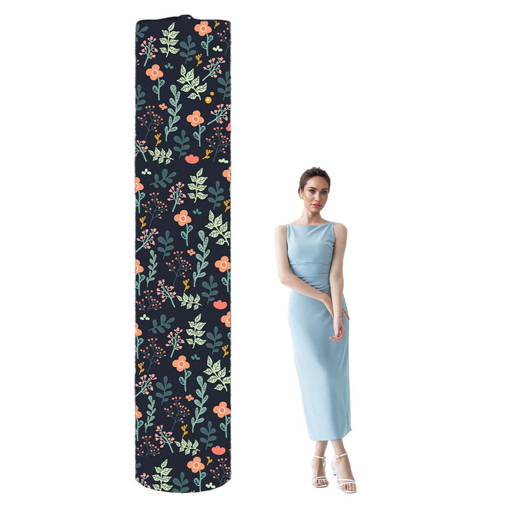 92 x 20 Zoll Blumen Polyester Jumbo Teppich Aufbewahrungstaschen Staubdichte Teppichschutztaschen Te