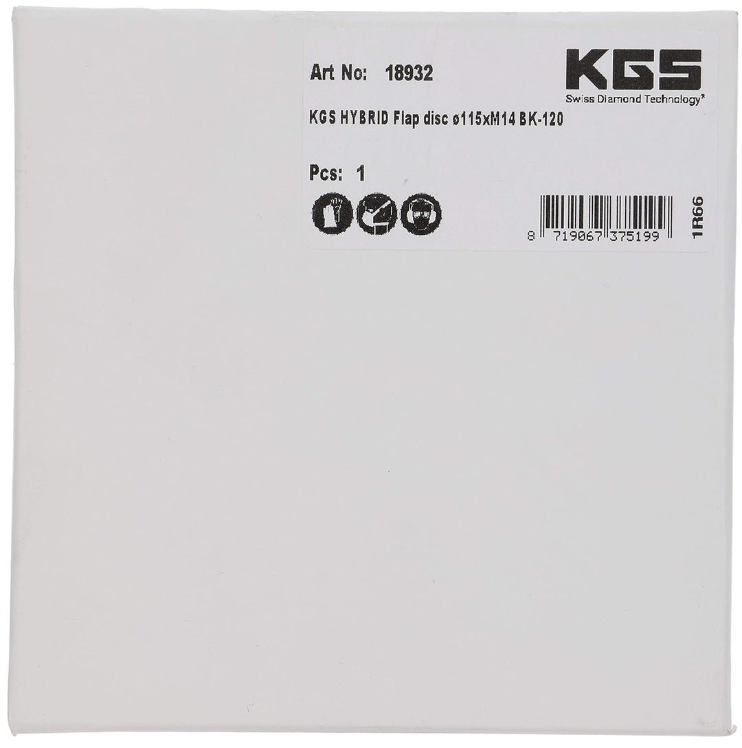 KGS Hybrid-Diamant-Trennscheiben, 115 x M14 goldfarben, Körnung 120 mit direkter M14 aufnahme passen