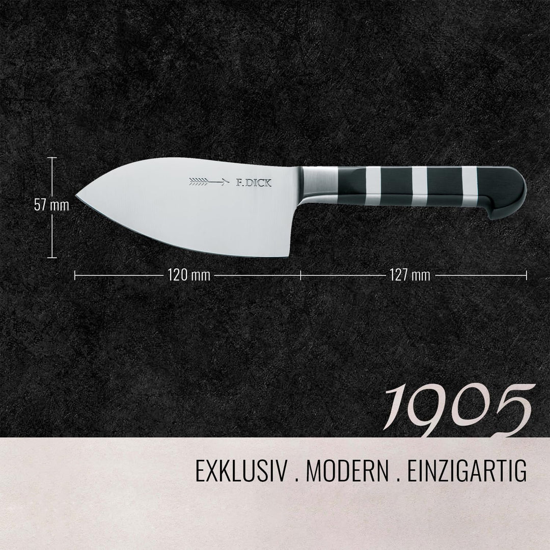 F. DICK Kräutermesser, 1905 (Messer mit Klinge 12 cm, X50CrMoV15 Stahl, nichtrostend, 56° HRC) 81949