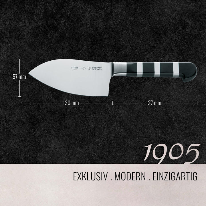F. DICK Kräutermesser, 1905 (Messer mit Klinge 12 cm, X50CrMoV15 Stahl, nichtrostend, 56° HRC) 81949