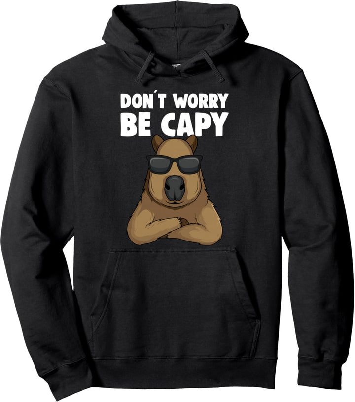 Capybara Kinder Jungs Damen Pullover Hoodie