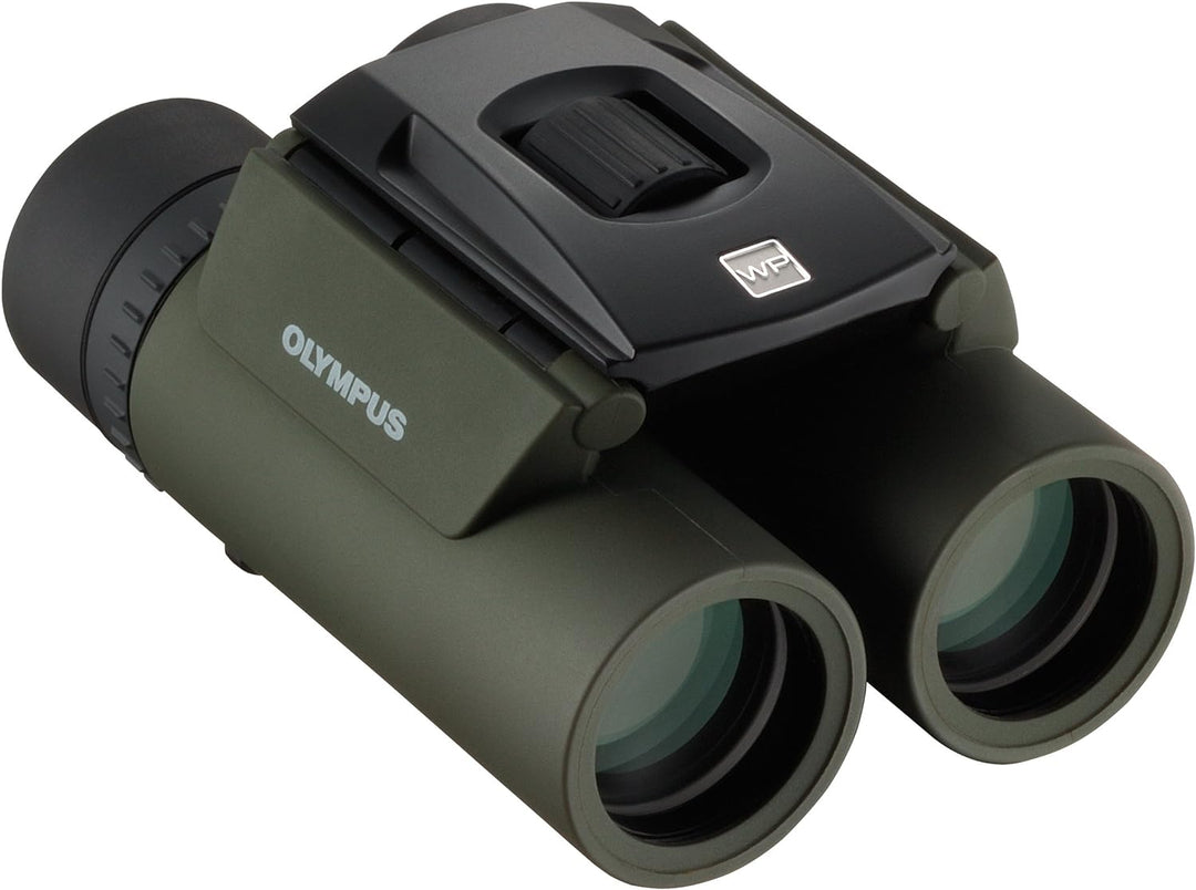 Olympus 8x25 WP II Fernglass (Wasserdicht, Beschlagsfrei, Staubschutz, 10-fache Vergrösserung), geei