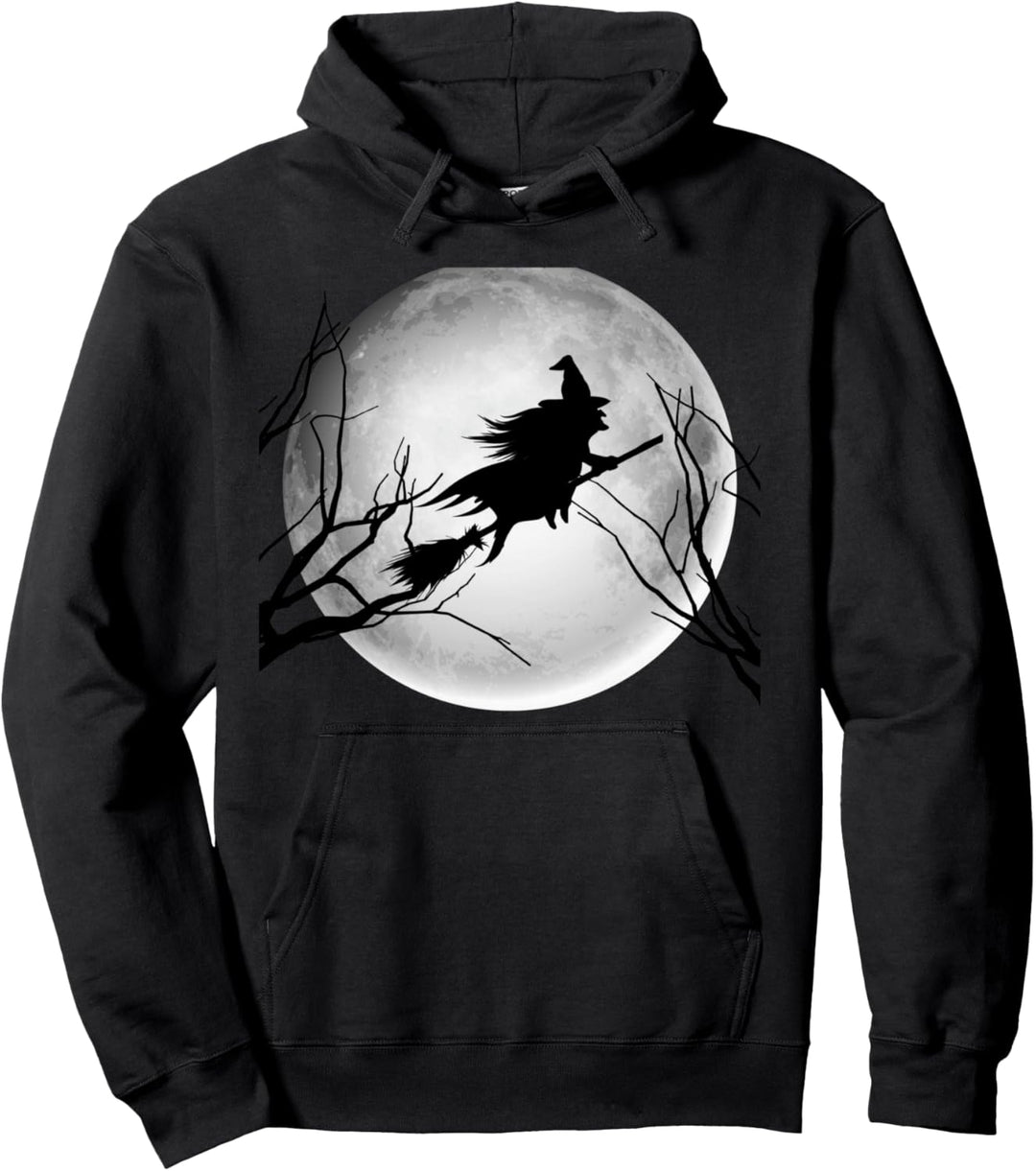 Hexe Vollmond Halloween Kostüm juckend Frauen Teenager Mädchen Pullover Hoodie