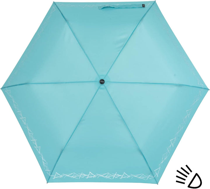 Knirps 4Kids Kinder-Taschenschirm reflective mit Reflexborte - capri, capri
