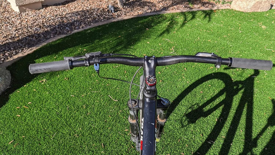 RXL SL Carbon MTB Lenker 31,8 3K Glänzend Fahrrad Riser Bars 740mm High Riser für Downhill Radfahren