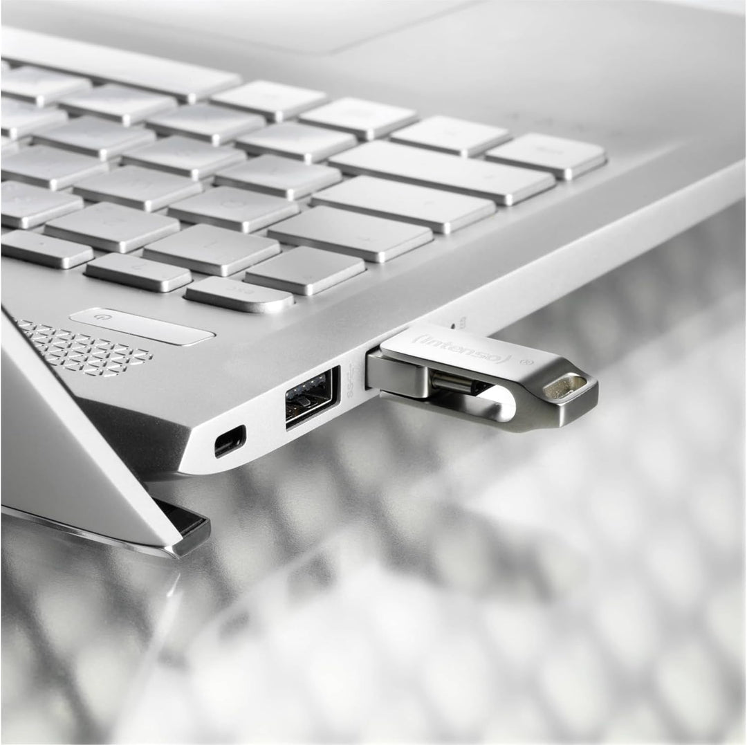 Intenso cMobile Line, 128GB Dual USB-Stick 3.2 Gen. 1x1 USB-C, Silber