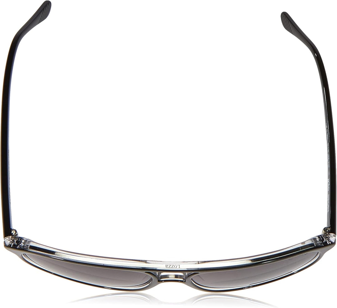 Lozza Unisex Sunglasses 61 Black Crystal/Grey, 61 Black Crystal/Grey