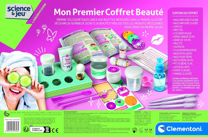 Clementoni Science & Jeu-Mon Premier Beauté-Set, 52348, Mehrfarbig