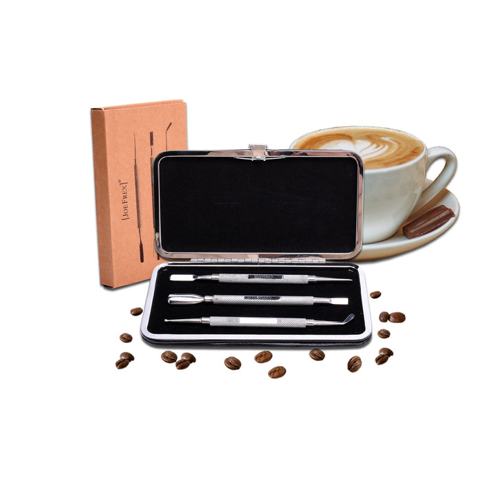 Latte Art Pen - Set für Latte Art - 6 Funktionen- Kaffee geschenk - Barista Besteck - Barista Werkze